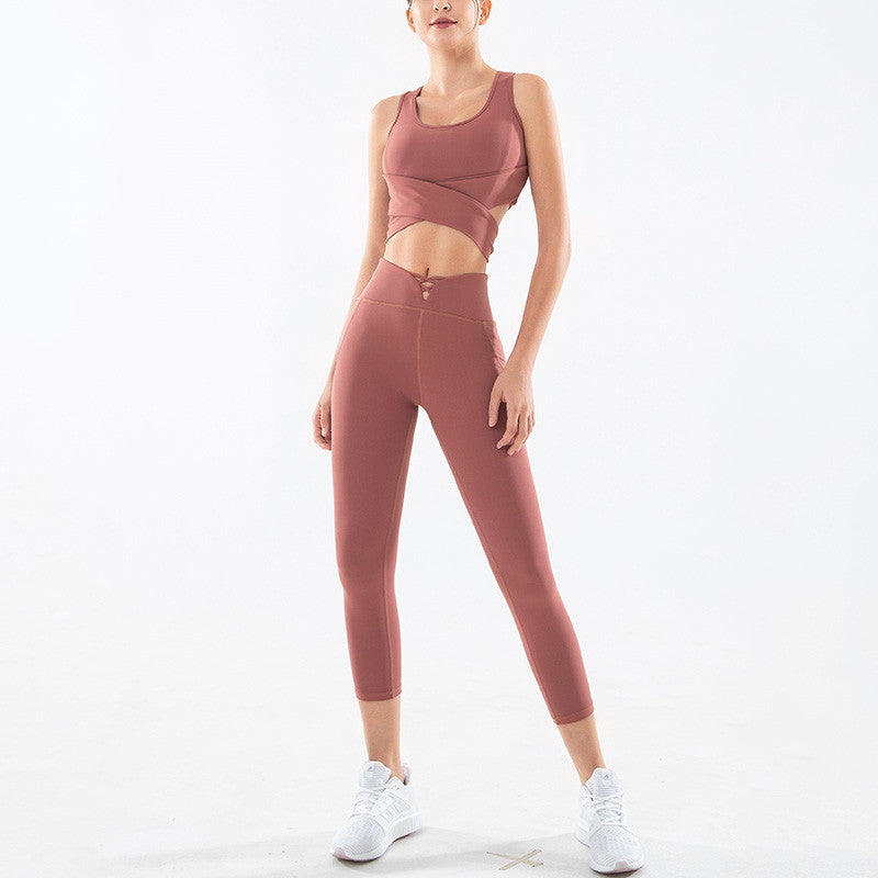 Sports Fitness Suits Women's Yoga Suits Custom Sports Suits